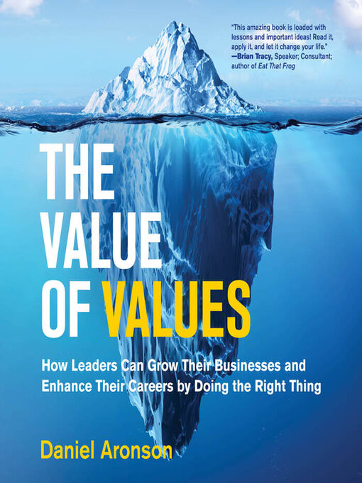 Title details for The Value of Values by Daniel Aronson - Available